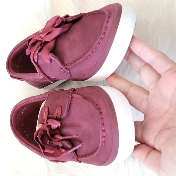Sperry Sailor Boat top-sider leather boat shoes in Wine NIB - Picture 5 of 13